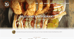 Desktop Screenshot of billygenes.com